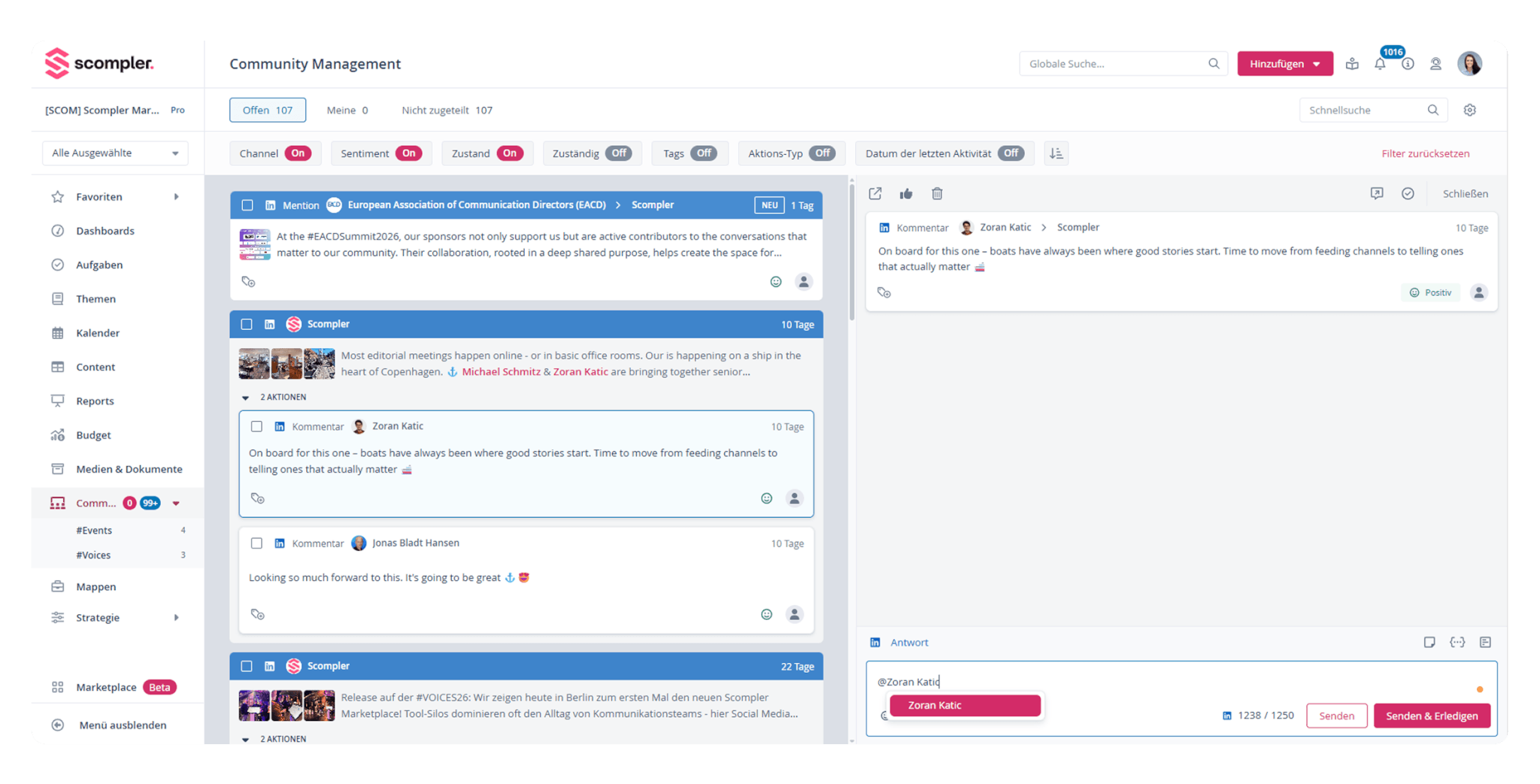 Audience Pulse Scompler Community Management