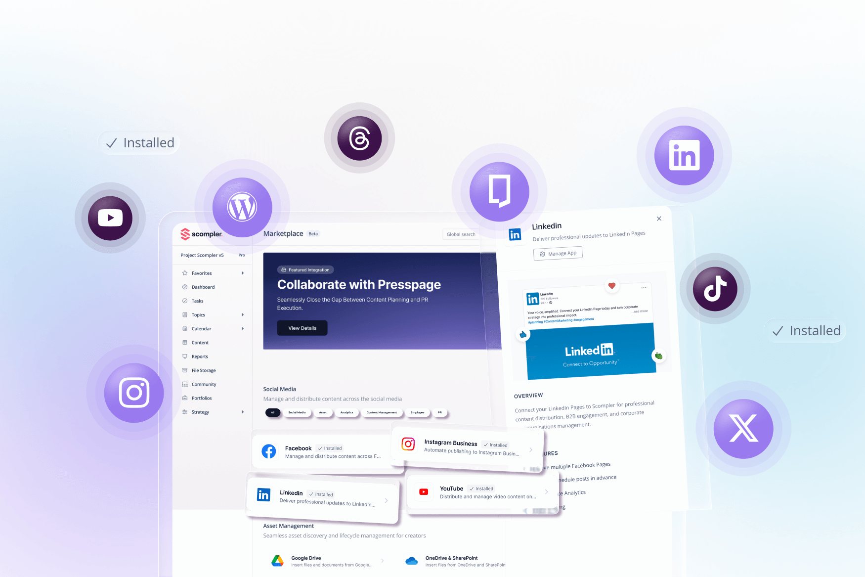 Scompler Marketplace Tool Stack