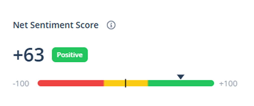 Audience Pulse Net Sentiment Score