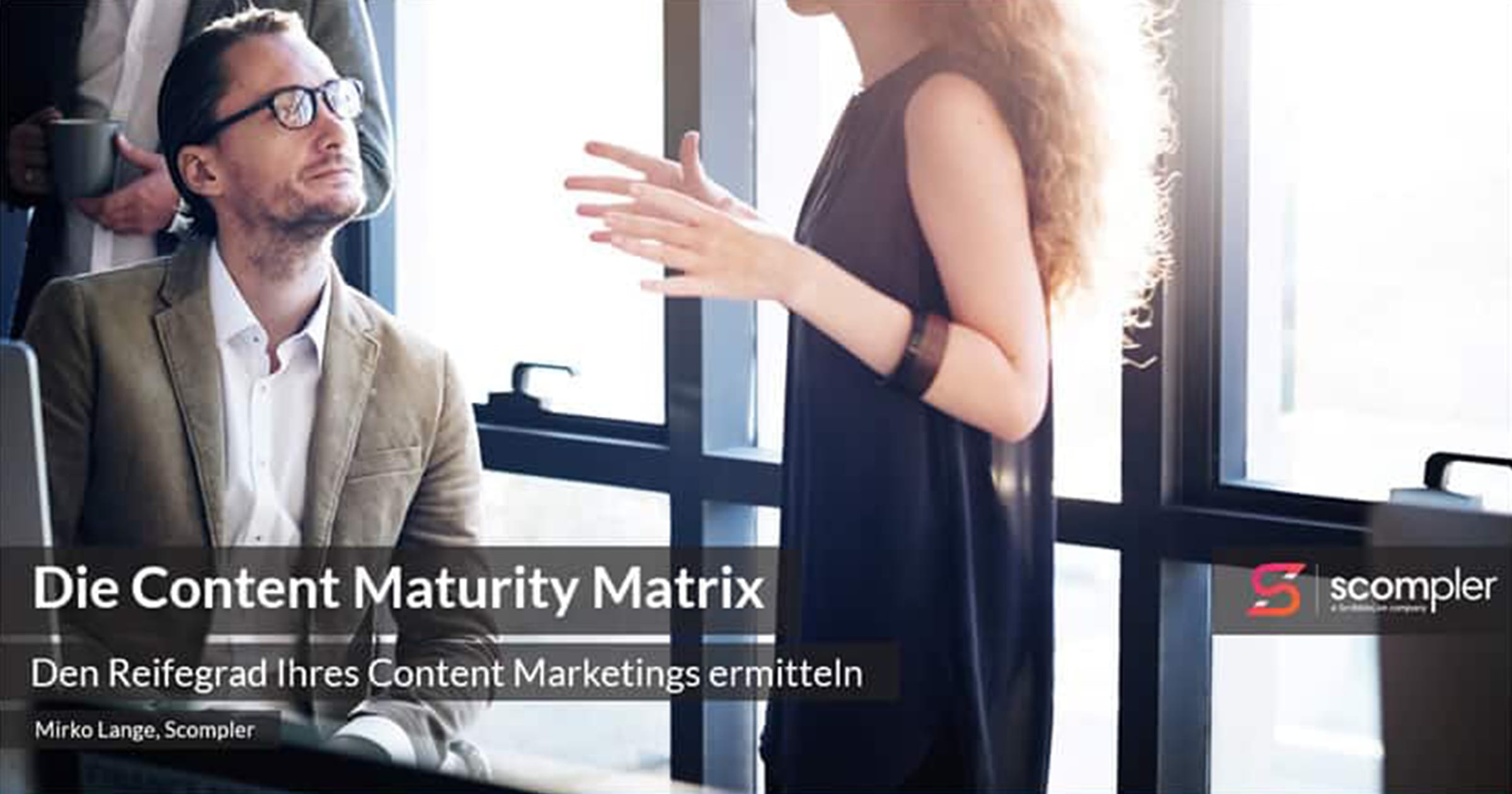 Die SCOM Präsentation Content Maturity Matrix