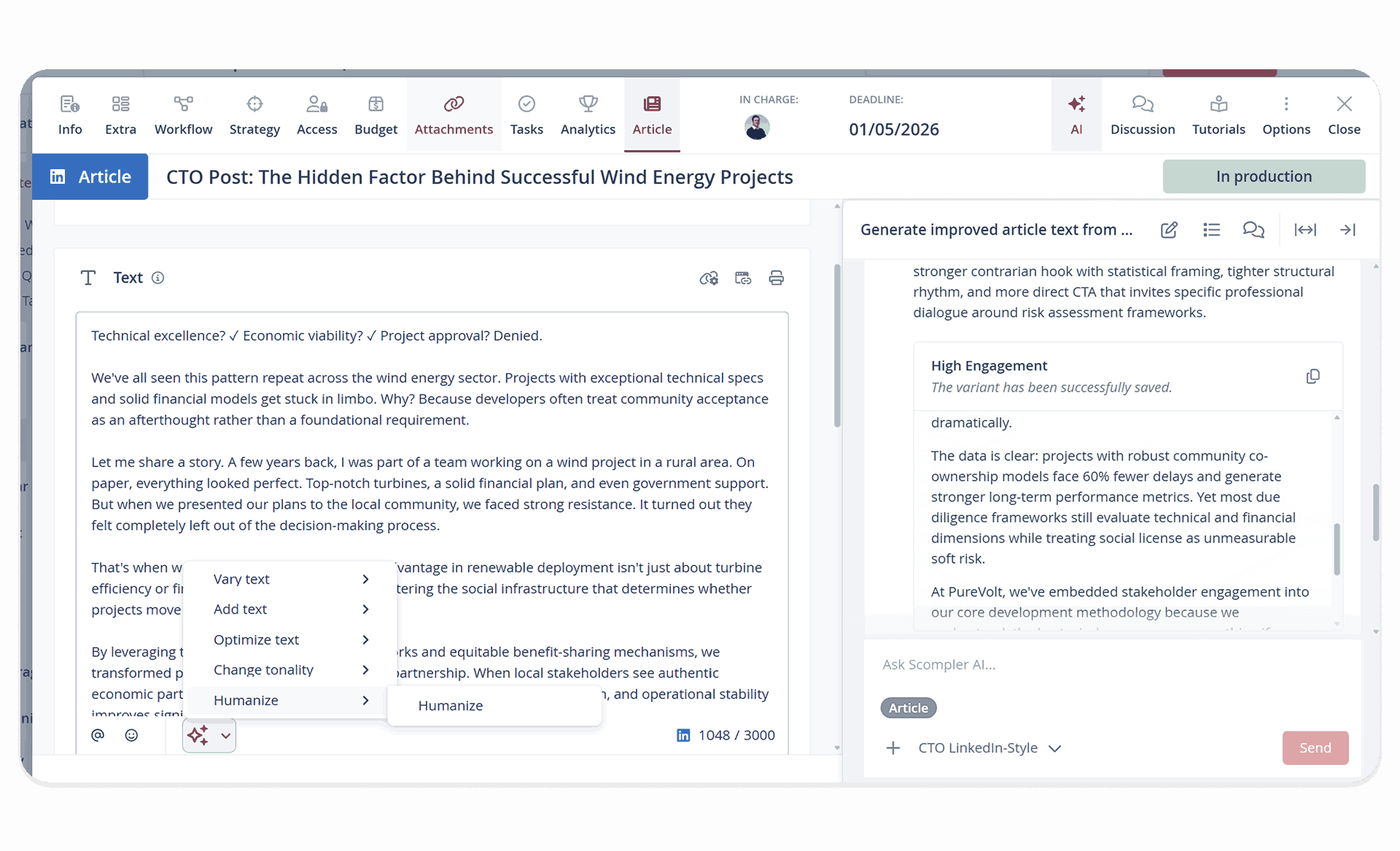 Scompler AI Post Styles 1