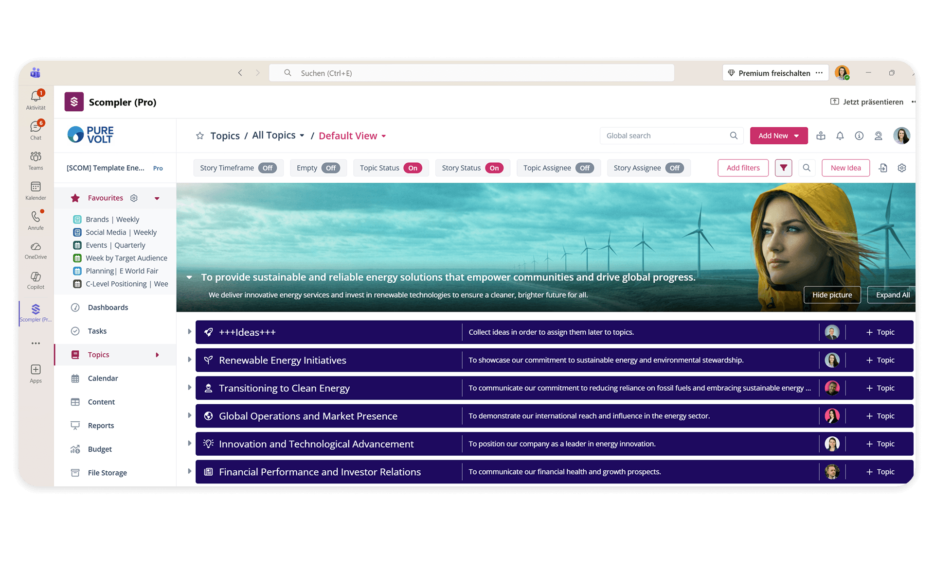 Scompler vs. Microsoft 365: Integrating Scompler into Microsoft Teams