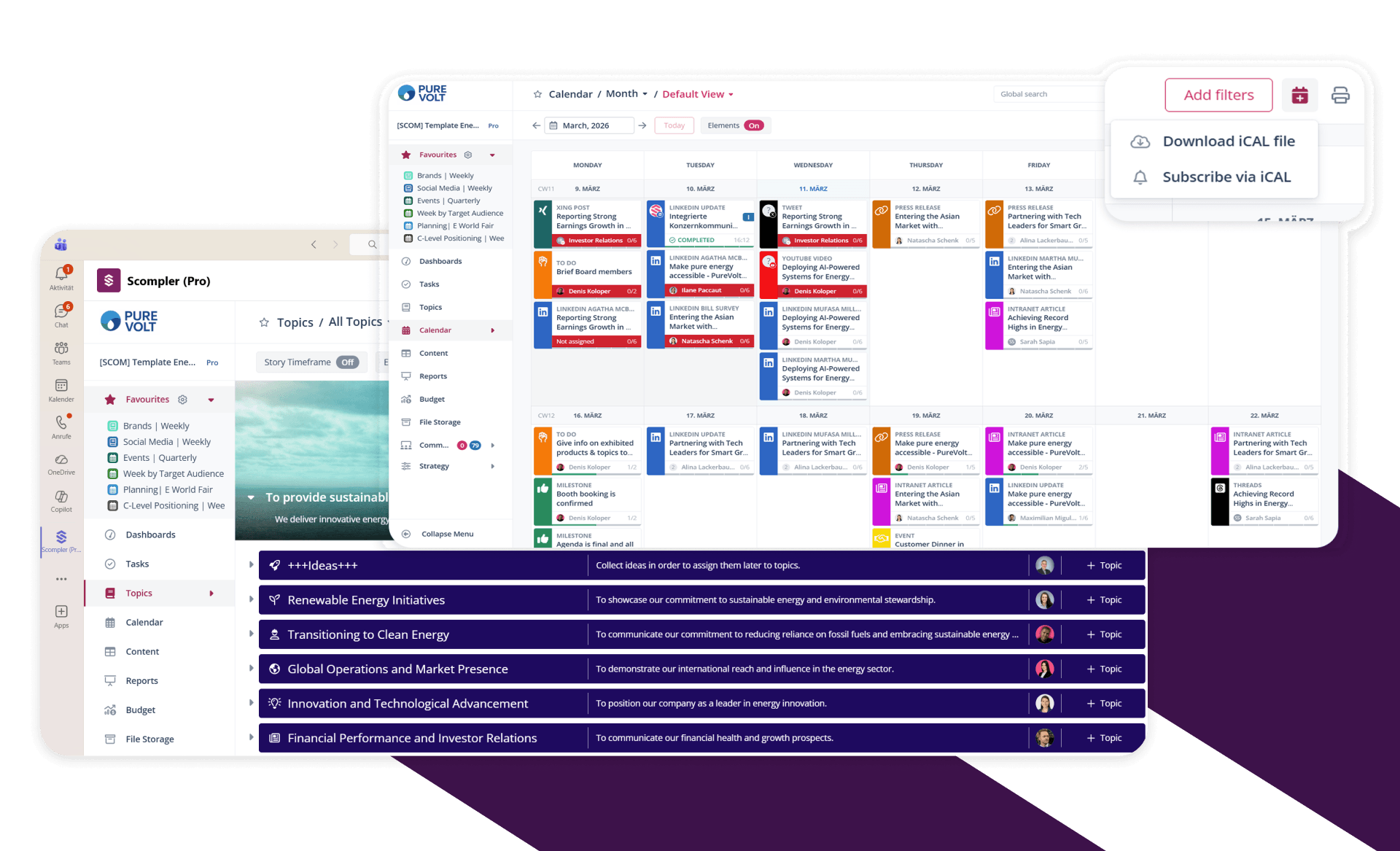 Scompler vs Microsoft Teams