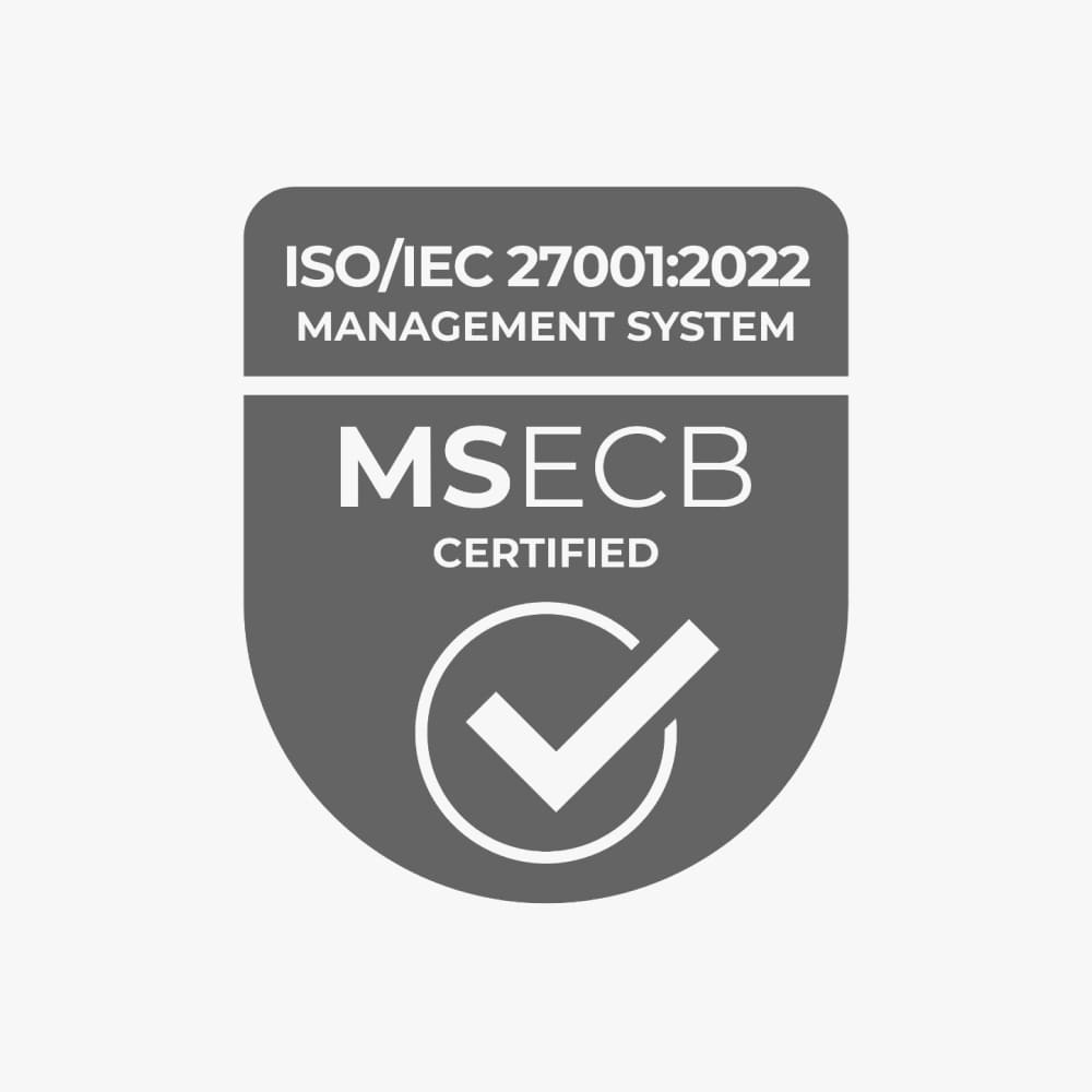 Scompler demonstrates high information security through ISO 27001 certification, confirmed by MSECB.