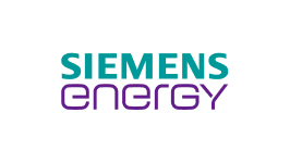 Logo of Siemens Energy, a satisfied scompler customer. Optimizing content strategy for energy companies.