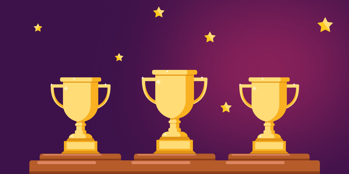 Scomtastic trophies for Scompler Stars 2025: We celebrate top performances with shiny trophies.